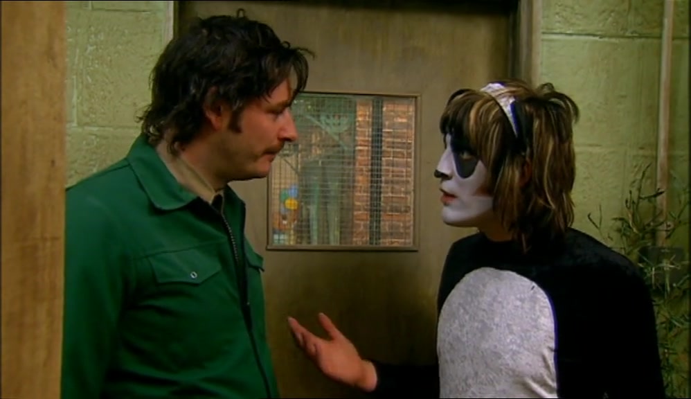 - WHEN FROU-FROU'S JEALOUS? - KNOCK ON THE DOOR, I'LL LET YOU OUT. 
