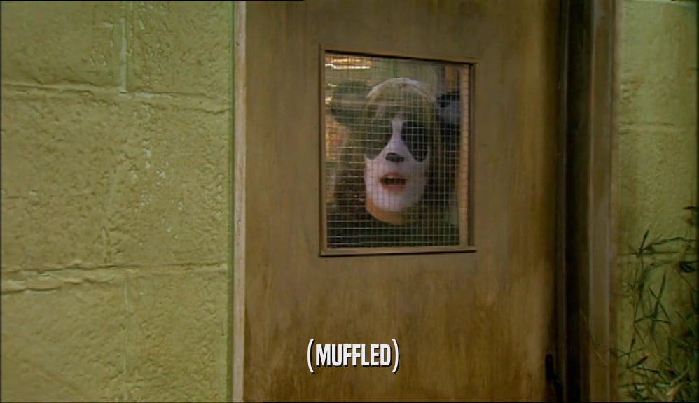 (MUFFLED)  