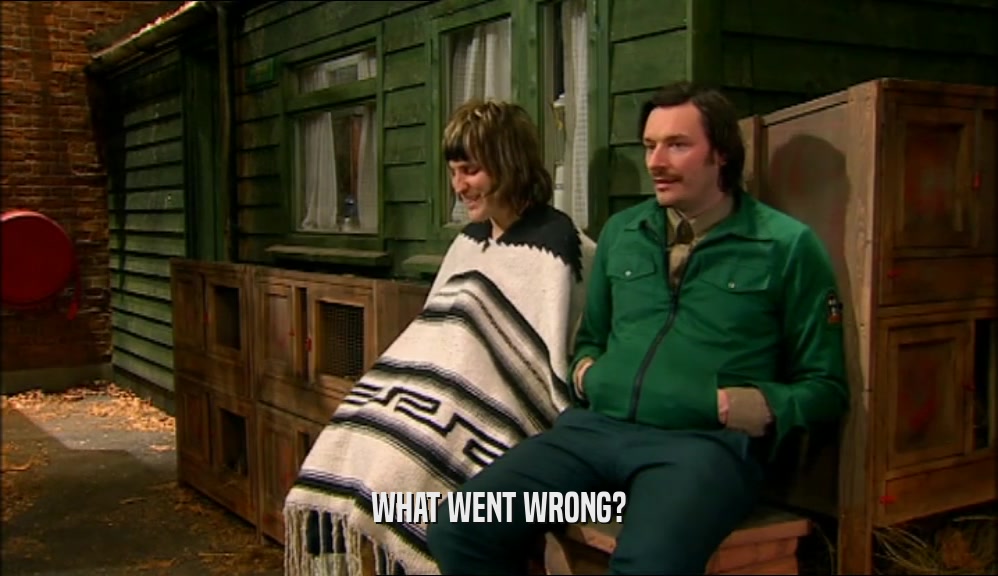 WHAT WENT WRONG?  