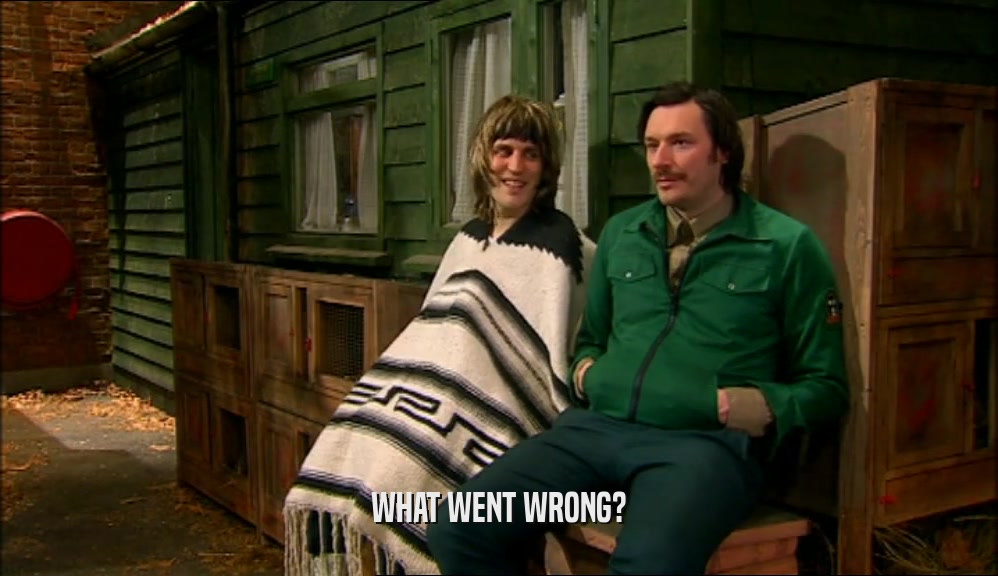 WHAT WENT WRONG?  