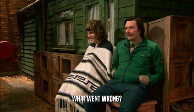 WHAT WENT WRONG?  