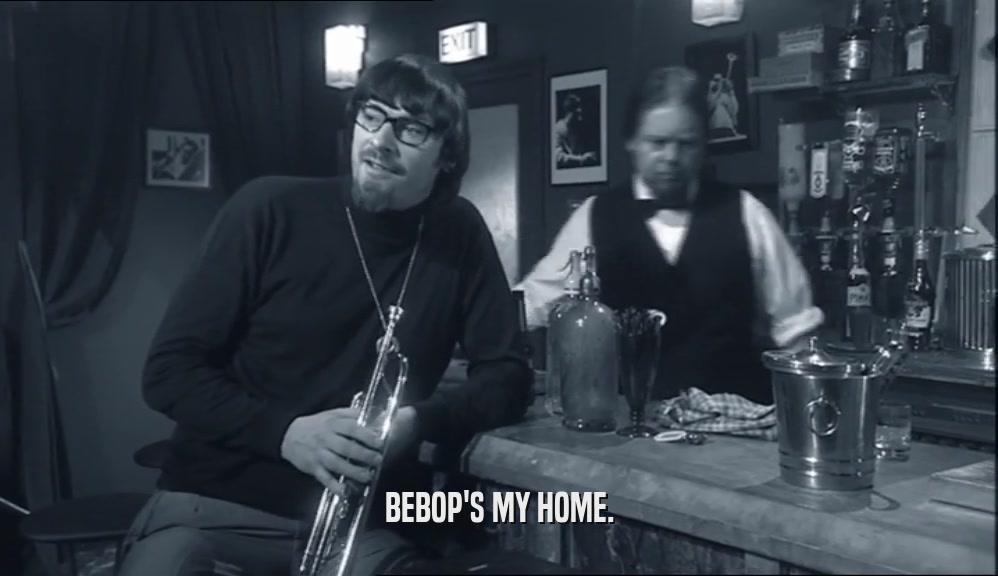 BEBOP'S MY HOME.  