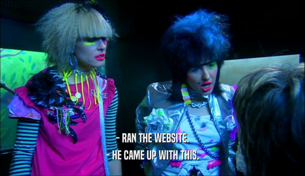 - RAN THE WEBSITE. - HE CAME UP WITH THIS. 