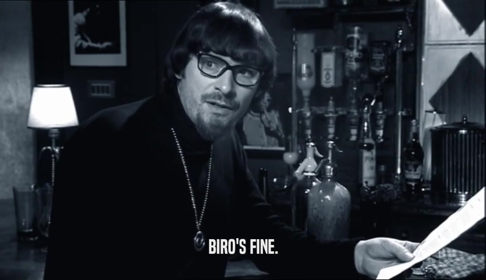 BIRO'S FINE.  