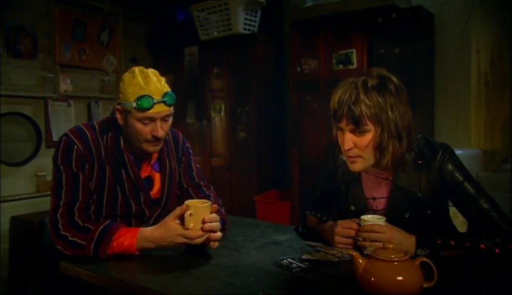 - WHAT IS IT? MOOD SWINGS? - HE'S LEFT THE BAND. 