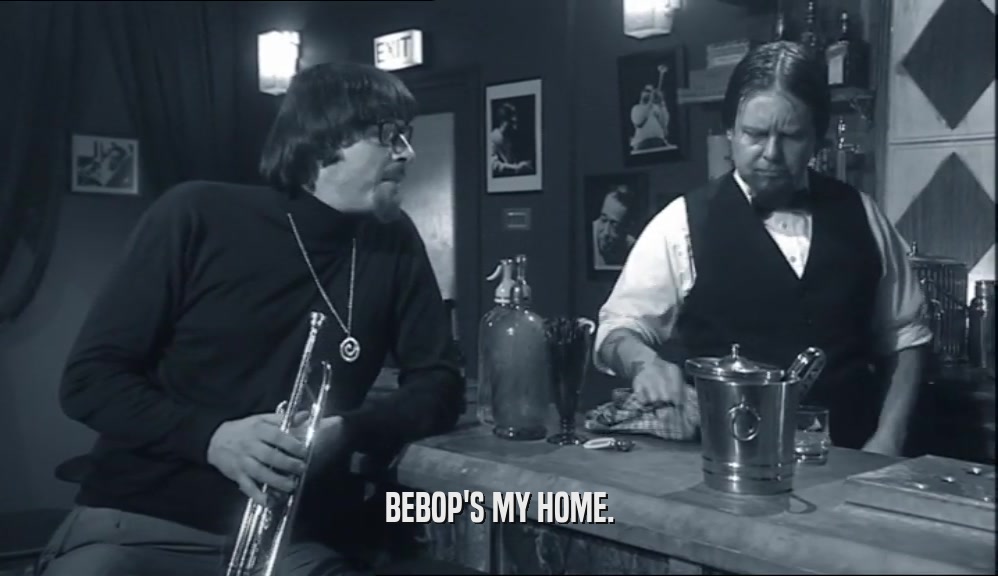 BEBOP'S MY HOME.  
