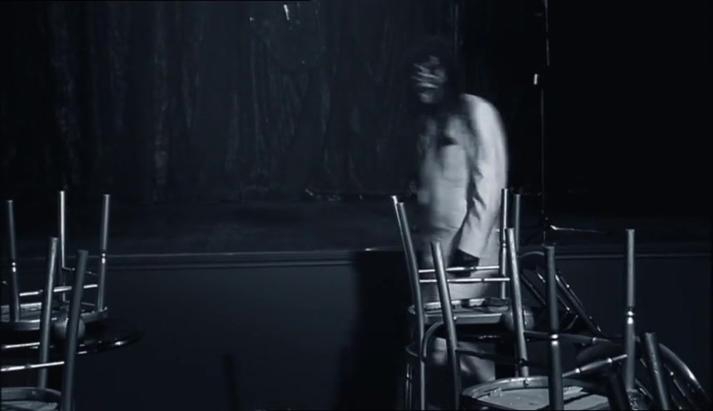 THAT AIN'T NO DOOR BACK THERE. IT'S A TOILET. 
