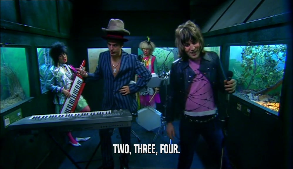TWO, THREE, FOUR.  