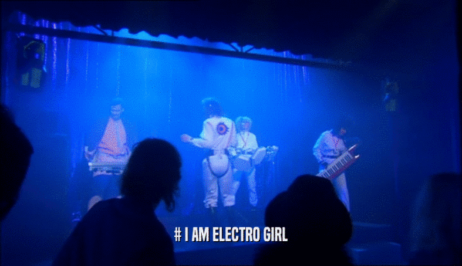 # I AM ELECTRO GIRL
  