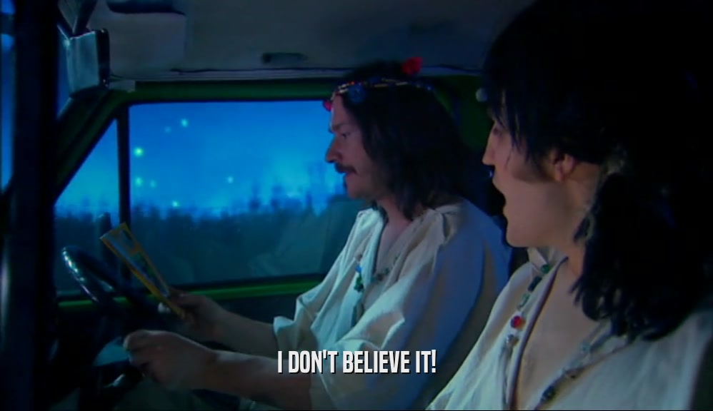 I DON'T BELIEVE IT!  