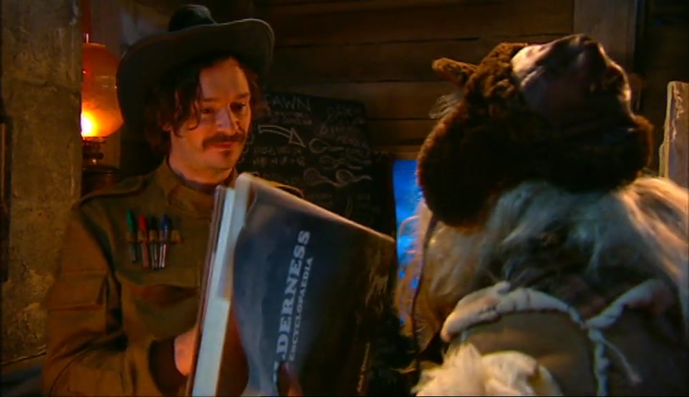 LET ME TELL YOU SOMETHING. THIS BOOK AIN'T GONNA HELP YOU WHEN A GRIZZLY BEAR IS ON THE LOOSE. 