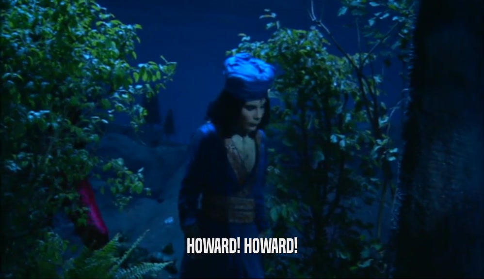 HOWARD! HOWARD!  