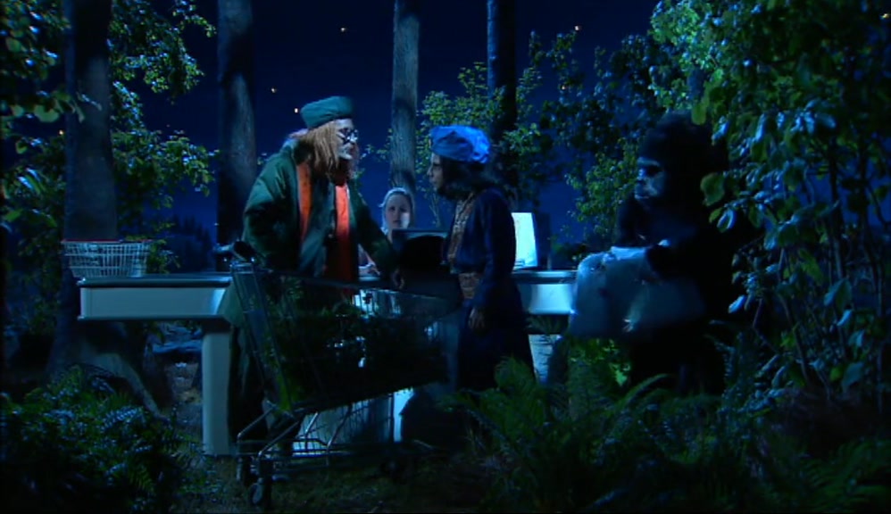 IF I WAS YOU, I'D KEEP YOURSELF INDOORS TONIGHT. AVOID THE FOREST. 
