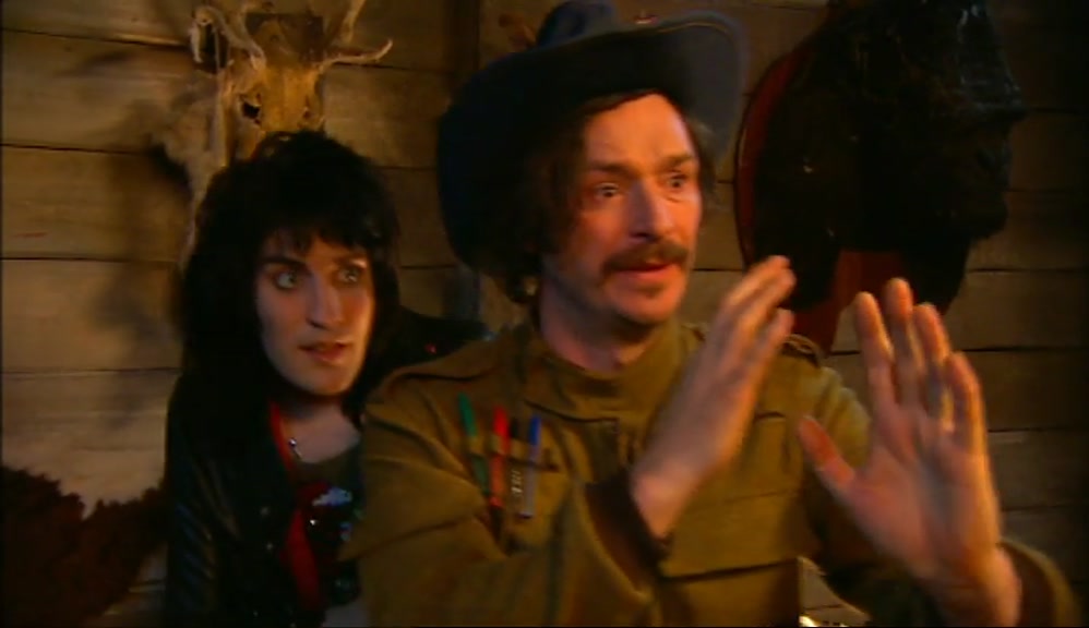 COOL YOUR JETS, I'M KODIAK JACK, I OWN THIS CABIN, I'M JUST CHECKING IN TO SEE HOW YOU'RE ALL SETTLING IN. 