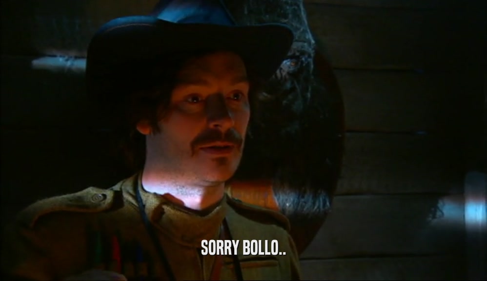 SORRY BOLLO..  
