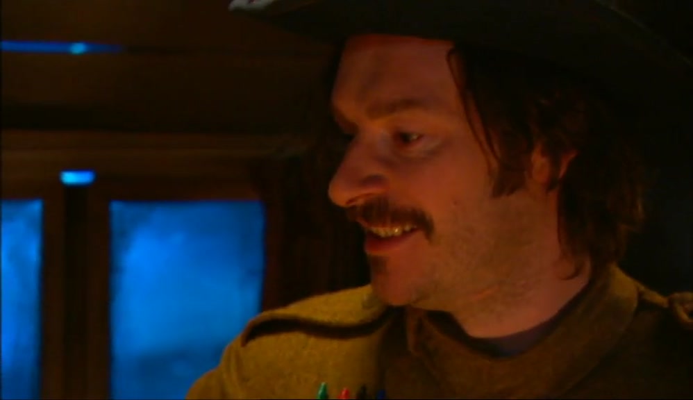 LOOK AT HIM, HE'S ALL EXCITED, YOU CAN'T LEAVE HIM.  