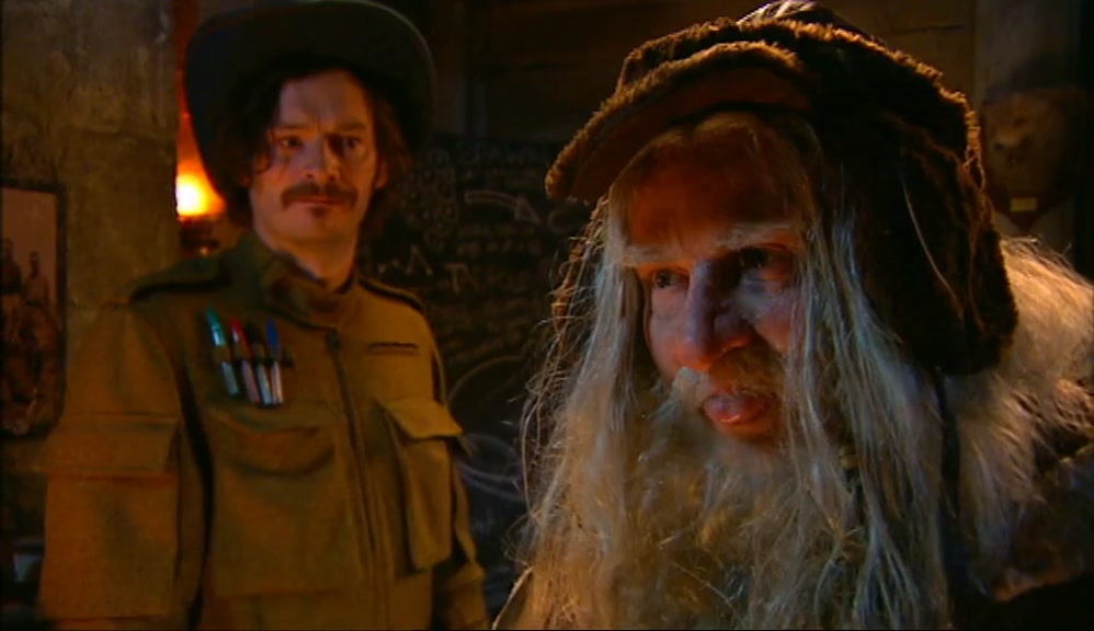 WELL, WE WERE JUST DOING A LECTURE ON THE WILDERNESS HERE, AND YOU'RE WELCOME TO SORT OF STICK AROUND AND JOIN US. 