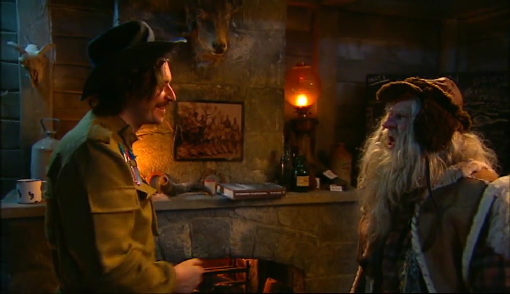 OOH, OH THE TALKIESTICK! YOUR VOICE WAS TRAPPED IN THERE THIS MORNING! 