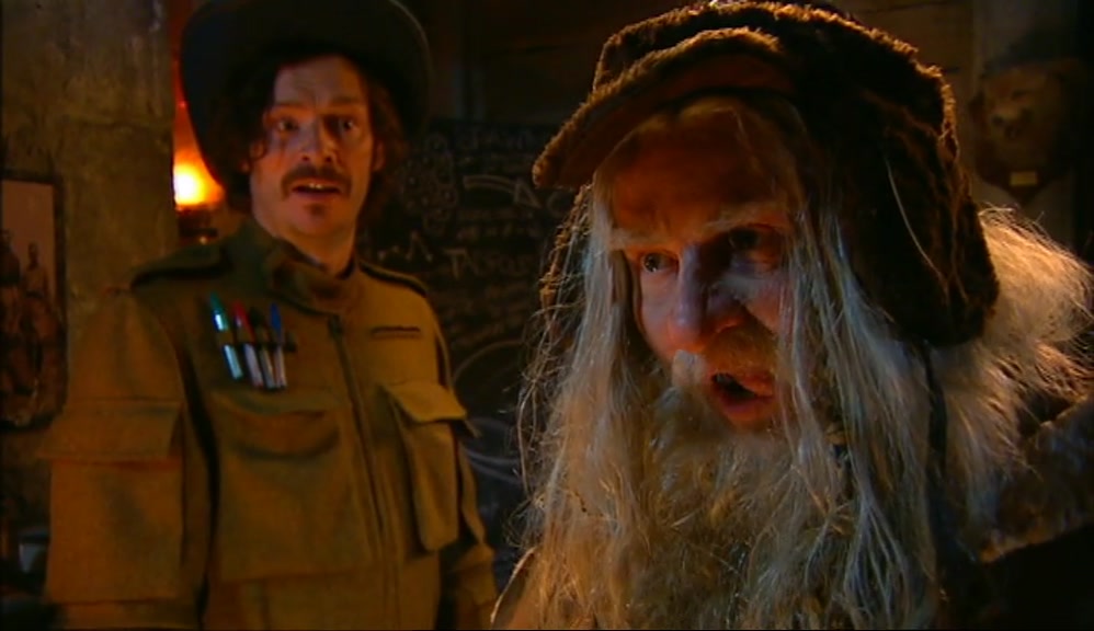 WELL, WE WERE JUST DOING A LECTURE ON THE WILDERNESS HERE, AND YOU'RE WELCOME TO SORT OF STICK AROUND AND JOIN US. 