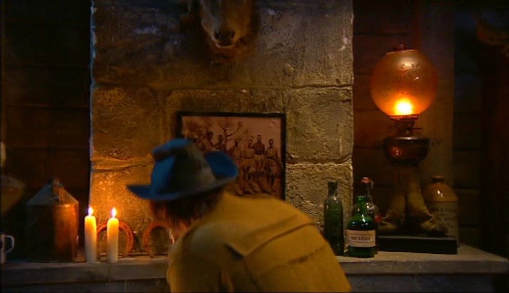 A ROARING FIRE, CUP OF TEA, WHAT MORE DO YOU NEED, EH?  