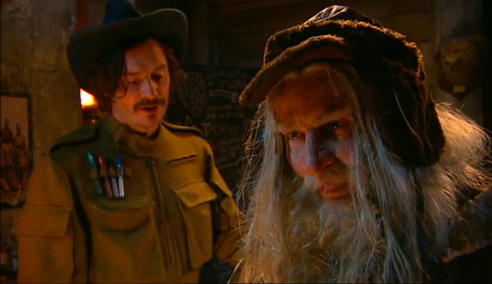 WELL, WE WERE JUST DOING A LECTURE ON THE WILDERNESS HERE, AND YOU'RE WELCOME TO SORT OF STICK AROUND AND JOIN US. 