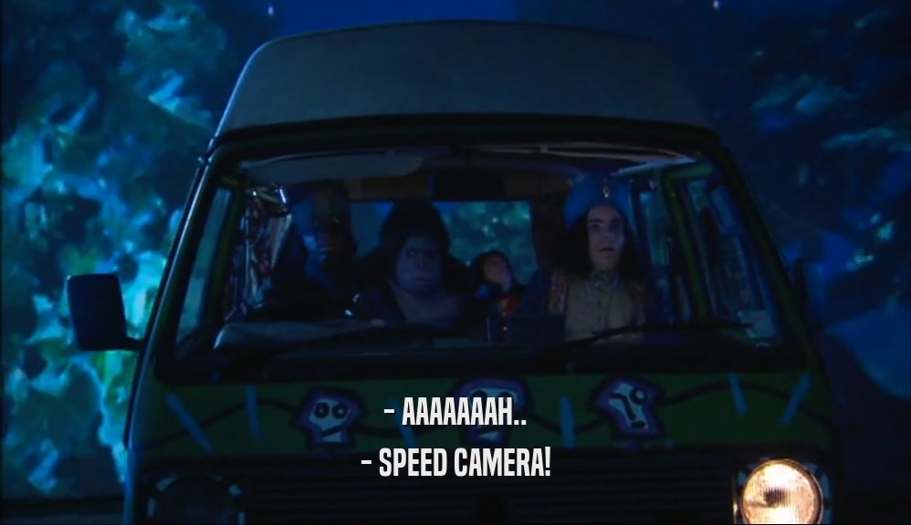 - AAAAAAAH.. - SPEED CAMERA! 