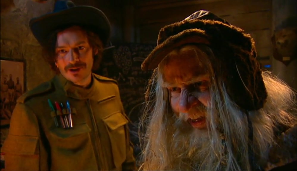 WELL, WE WERE JUST DOING A LECTURE ON THE WILDERNESS HERE, AND YOU'RE WELCOME TO SORT OF STICK AROUND AND JOIN US. 