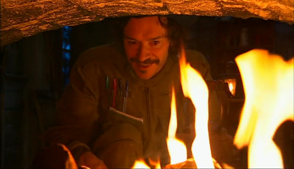 A ROARING FIRE, CUP OF TEA, WHAT MORE DO YOU NEED, EH?  