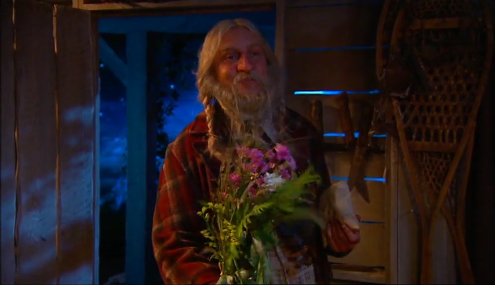 - WHAT DO YOU WANT? - WELL, I BROUGHT YOU SOME FLOWERS. PICKED 'EM MYSELF. 