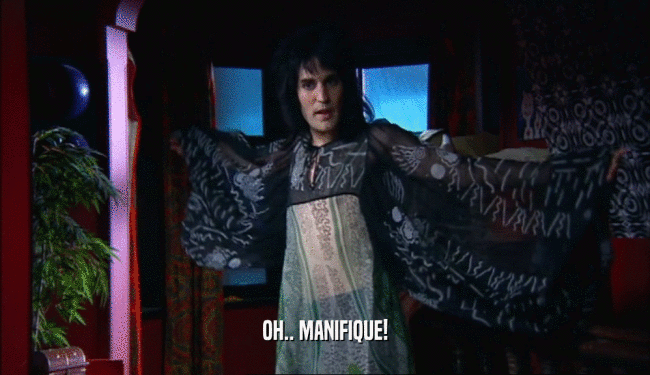 OH.. MANIFIQUE!  
