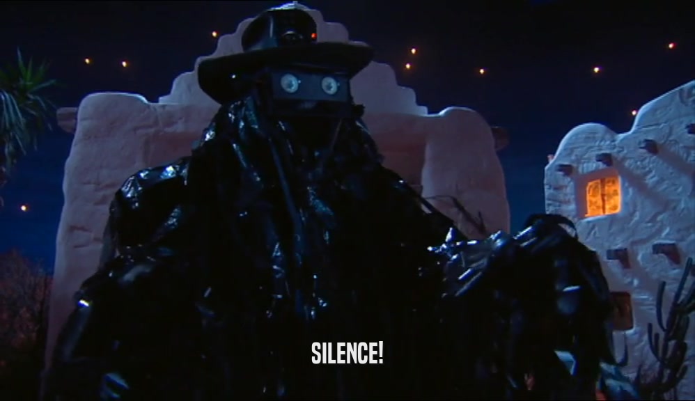 SILENCE!  