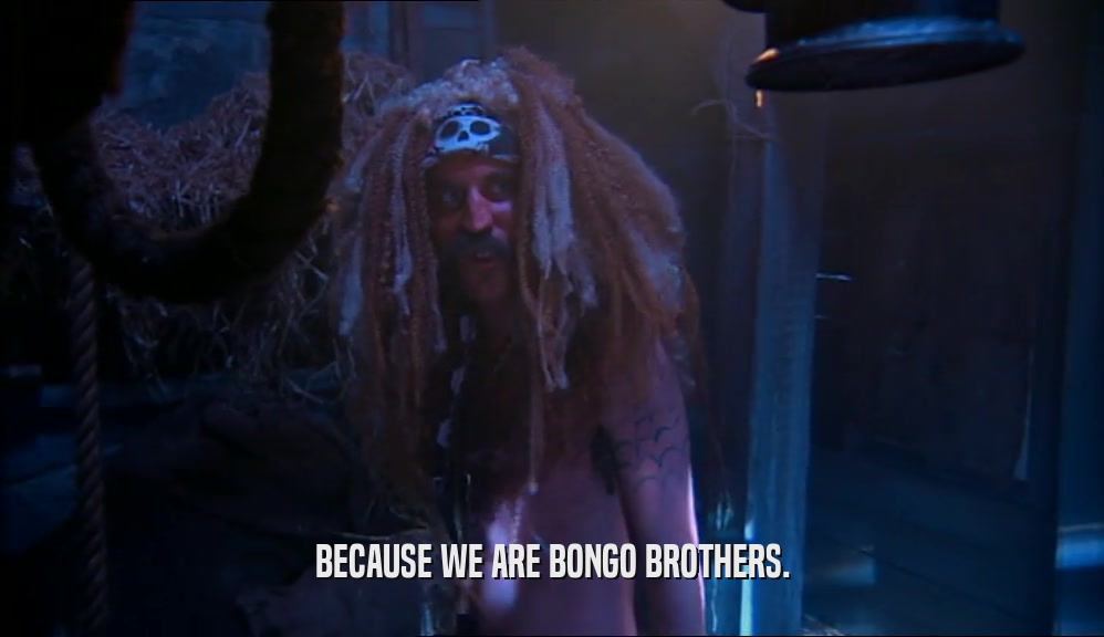 BECAUSE WE ARE BONGO BROTHERS.  