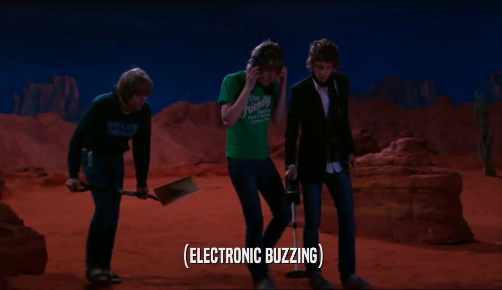 (ELECTRONIC BUZZING)  