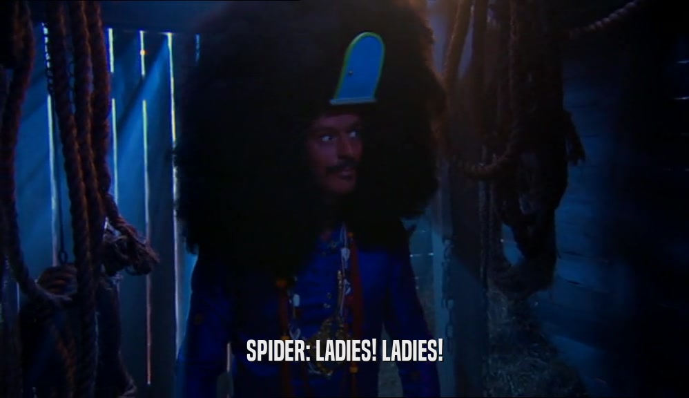SPIDER: LADIES! LADIES!  