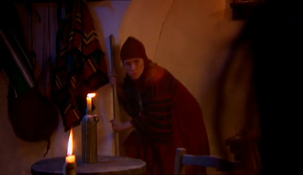 WOMAN: OH, THAT IS MONKEY. SHE IS STRANGE.  