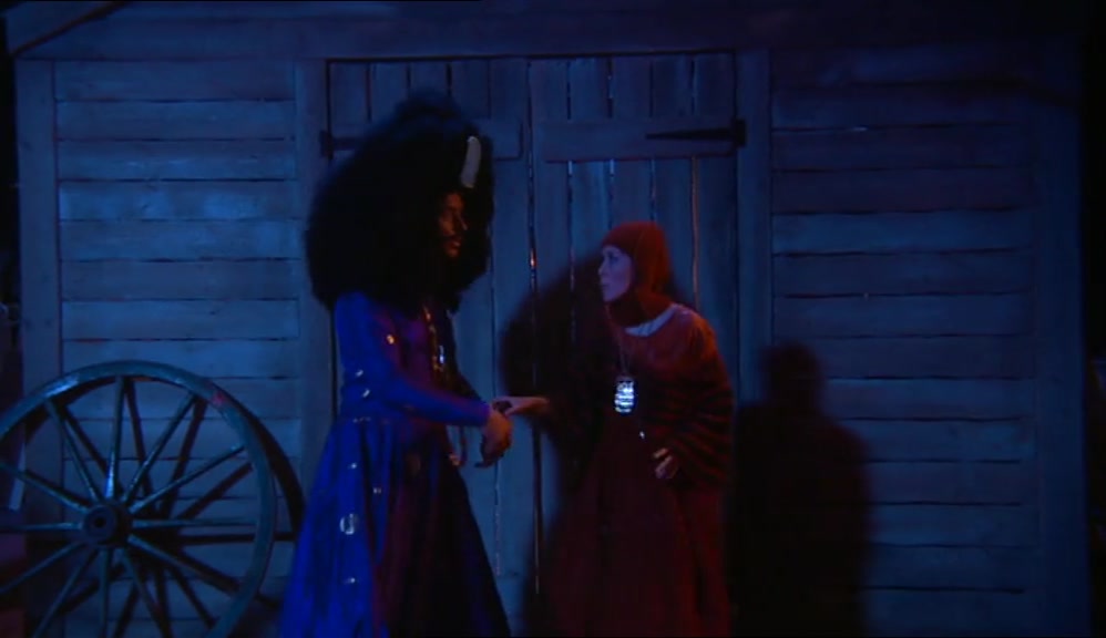 THERE IS A SECRET WAY OUT OF THE VILLAGE THROUGH THIS BARN. SAVE YOURSELF. 
