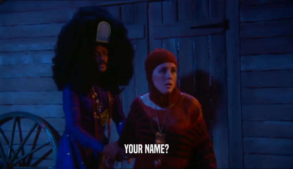 YOUR NAME?  