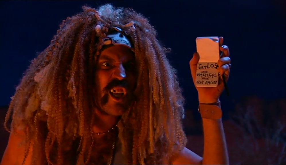 MAYBE I CAN READ THE NAME OF CARLOS.  