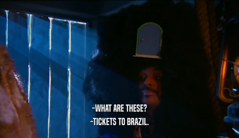 -WHAT ARE THESE? -TICKETS TO BRAZIL. 
