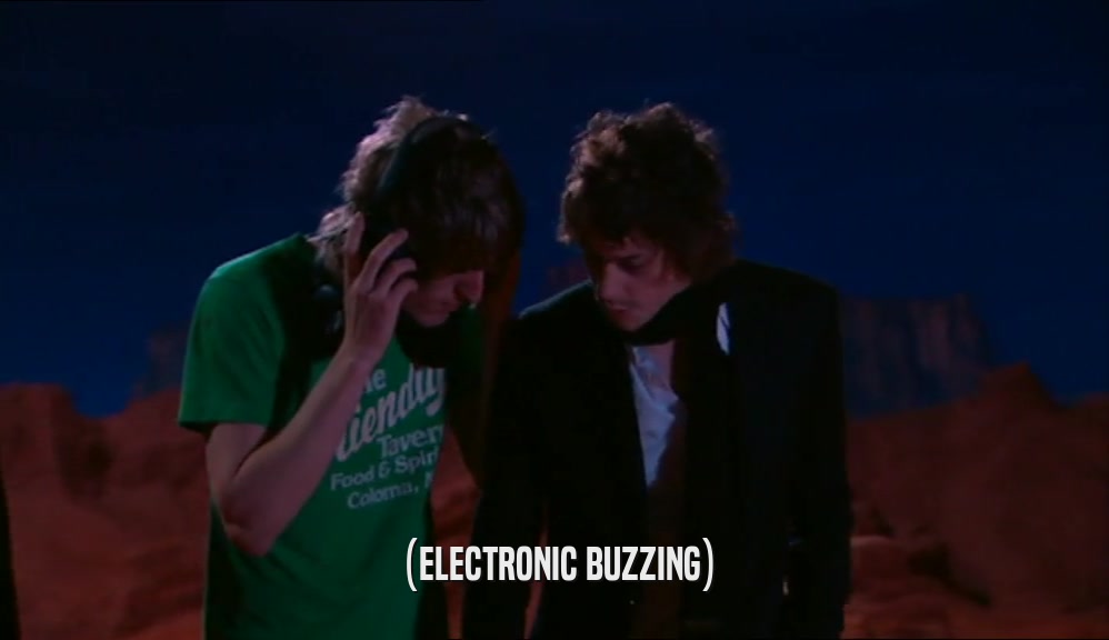 (ELECTRONIC BUZZING)  