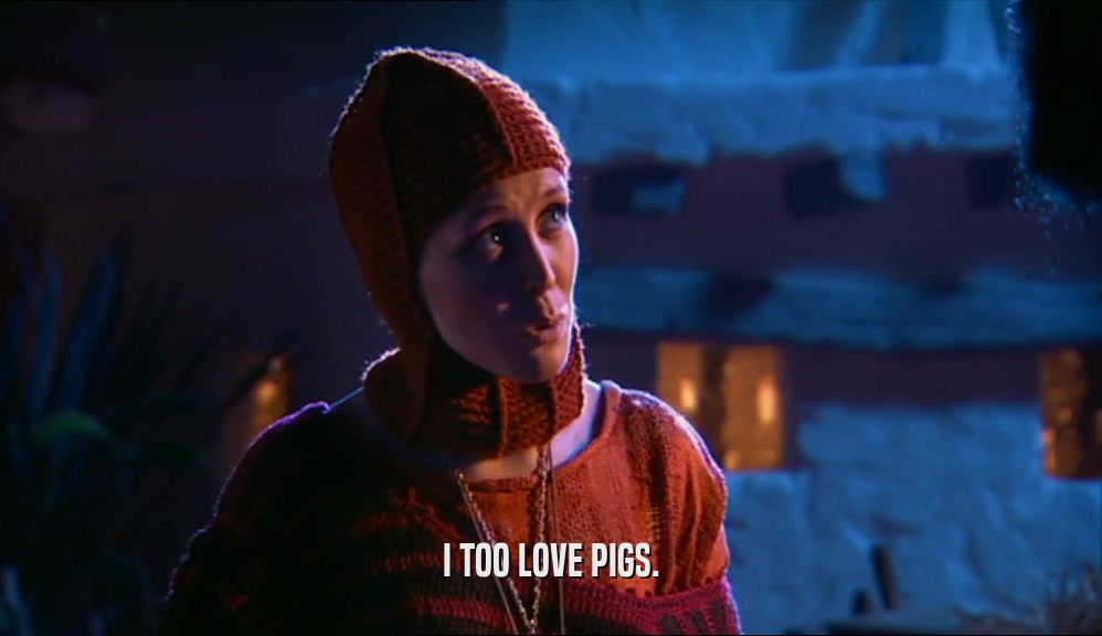 I TOO LOVE PIGS.  