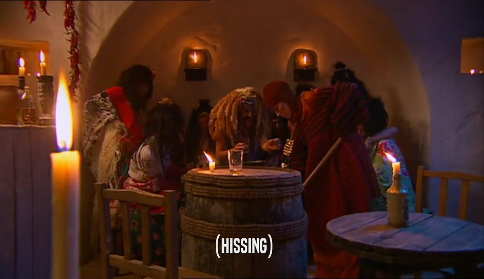 (HISSING)  