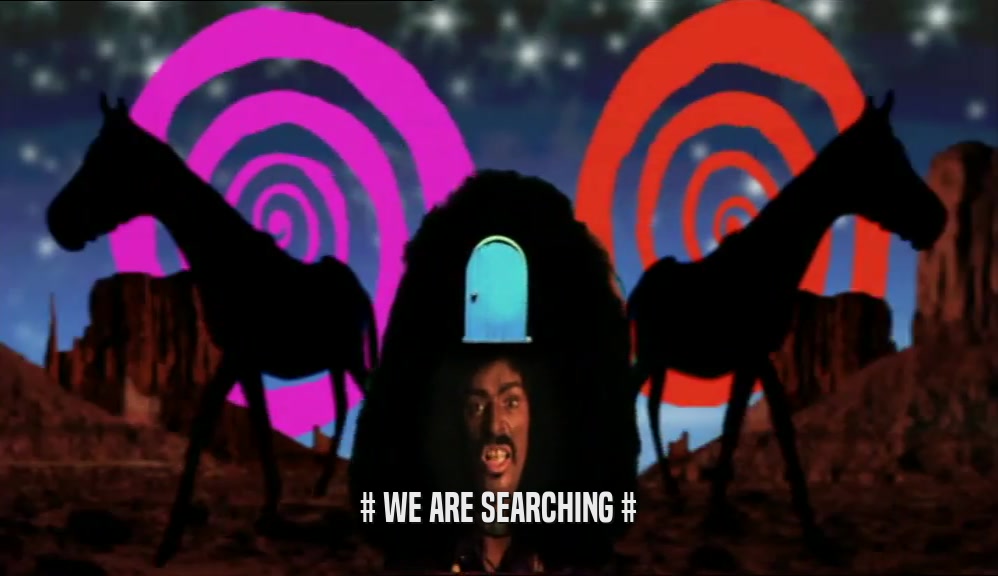 # WE ARE SEARCHING #
  