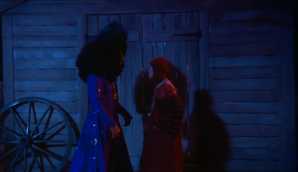 THERE IS A SECRET WAY OUT OF THE VILLAGE THROUGH THIS BARN. SAVE YOURSELF. 