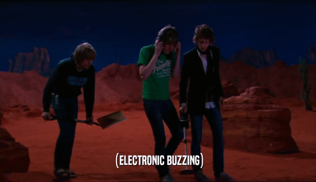 (ELECTRONIC BUZZING)  