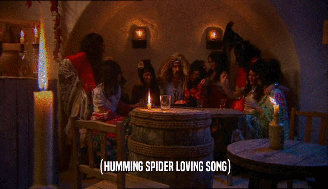 (HUMMING SPIDER LOVING SONG)
  