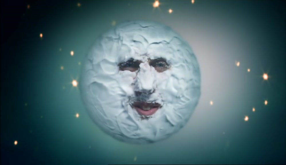 FULL MOON, THE MOON.  