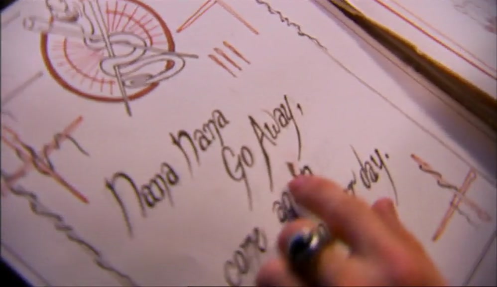 ''NANA NANA GO AWAY, COME AGAIN ANOTHER DAY.''  