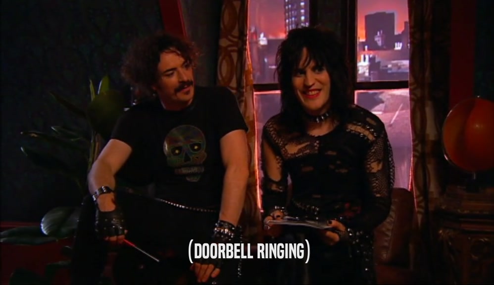 (DOORBELL RINGING)  