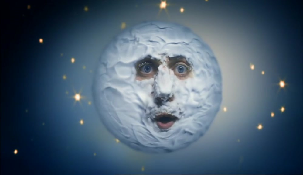 AND HE MADE THE MOON BIG INSIDE THE TUBE.  